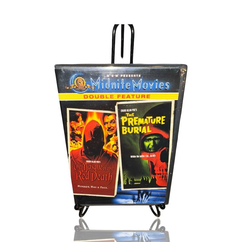 Midnite Movies Double Feature: Masque of the Red Death & Premature Burial DVD